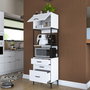 Hanah Home Gabinete Multipropósito Blanco JE135 - 3101